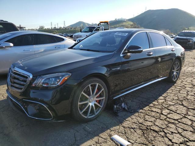 WDDUG8JB8JA356189 - 2018 MERCEDES-BENZ S 63 AMG 4MATIC BLACK photo 1