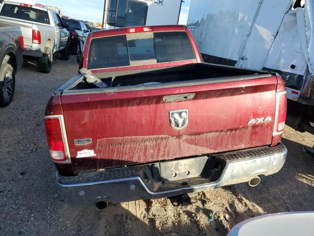 1C6RR7NM2KS709237 - 2019 RAM 1500 CLASS LARAMIE RED photo 6