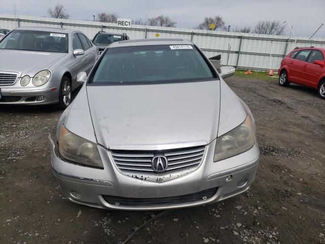 JH4KB16565C010743 - 2005 ACURA RL SILVER photo 5