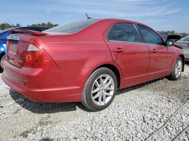 3FAHP0JA8BR301579 - 2011 FORD FUSION SEL BURGUNDY photo 3