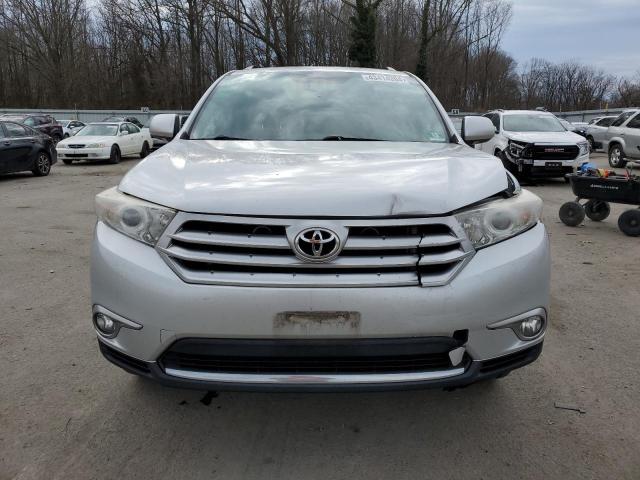 5TDDK3EH4CS124558 - 2012 TOYOTA HIGHLANDER LIMITED SILVER photo 5