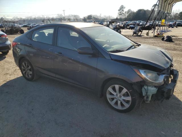 KMHCU4AE3CU235388 - 2012 HYUNDAI ACCENT GLS GRAY photo 4