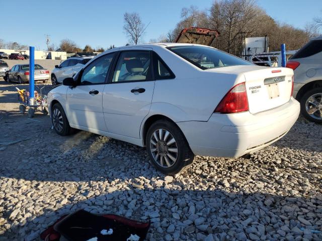 1FAFP34N05W241936 - 2005 FORD FOCUS ZX4 WHITE photo 2