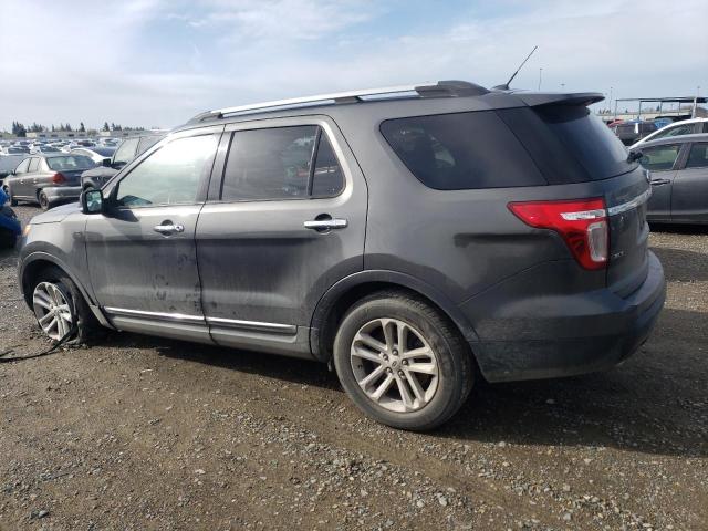 1FM5K7D88FGB60339 - 2015 FORD EXPLORER XLT GRAY photo 2