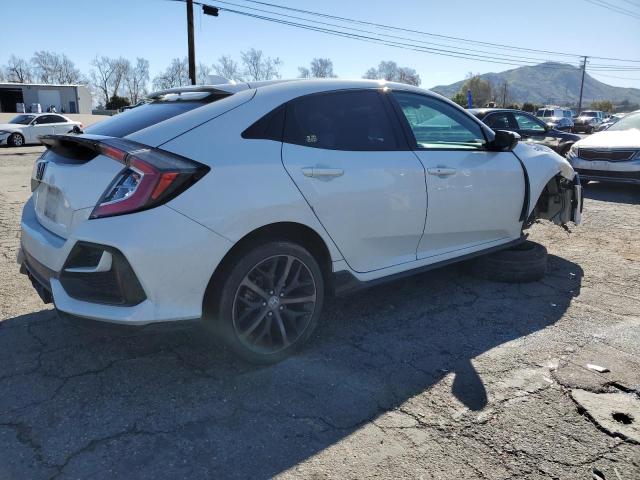 SHHFK7G41LU212464 - 2020 HONDA CIVIC SPORT WHITE photo 3