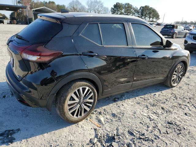 3N1CP5CV6NL521217 - 2022 NISSAN KICKS SV BLACK photo 3