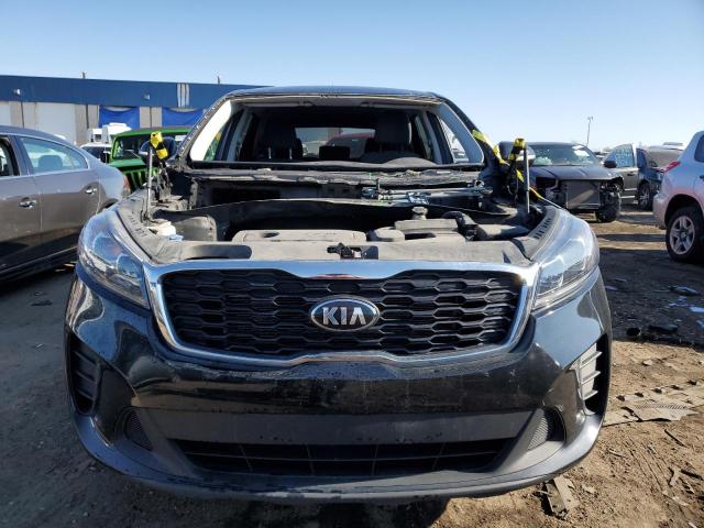 5XYPG4A32KG533474 - 2019 KIA SORENTO L BLACK photo 5