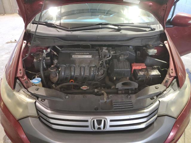 JHMZE2H75AS020870 - 2010 HONDA INSIGHT EX RED photo 11