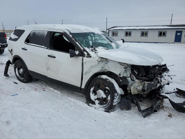 1FM5K8AR5FGB91924 - 2015 FORD EXPLORER POLICE INTERCEPTOR თეთრი ფოტო 4