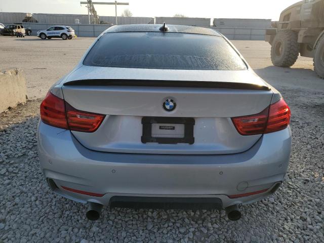 WBA3R5C59FK371658 - 2015 BMW 435 XI SILVER photo 6