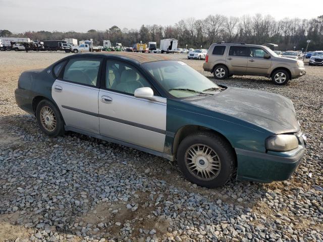 2G1WF52E5Y9158052 - 2000 CHEVROLET IMPALA GREEN photo 4