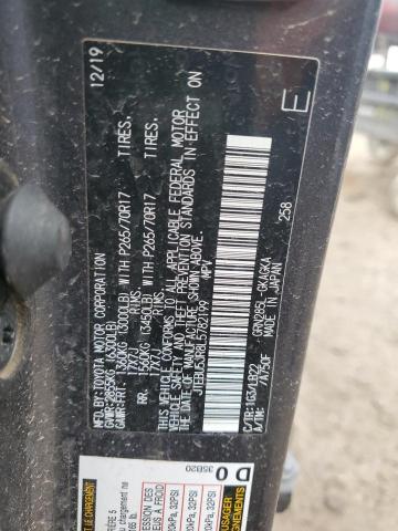 JTEBU5JR8L5782199 - 2020 TOYOTA 4RUNNER SR5/SR5 PREMIUM 灰色 照片 13