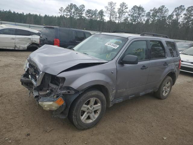 1FMCU49H68KE68960 - 2008 FORD ESCAPE HEV GRAY photo 1