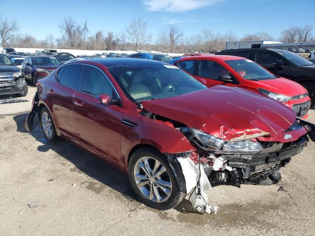 5XXGN4A7XDG215165 - 2013 KIA OPTIMA EX RED photo 4