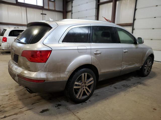 WA1AV94L97D016726 - 2007 AUDI Q7 4.2 QUATTRO SILVER photo 3