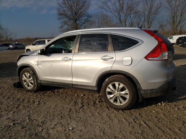 5J6RM4H76CL005267 - 2012 HONDA CR-V EXL SILVER photo 2