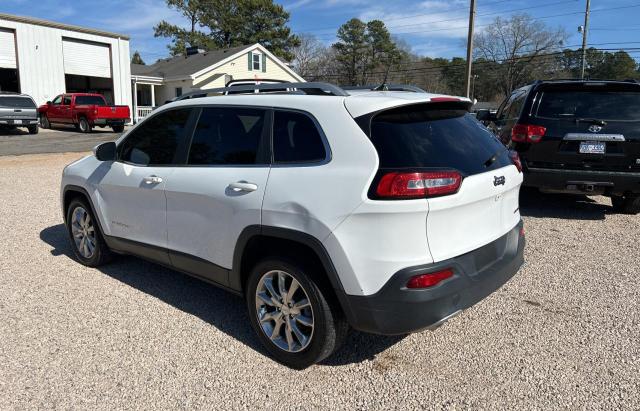 1C4PJLDB8GW273414 - 2016 JEEP CHEROKEE LIMITED WHITE photo 3