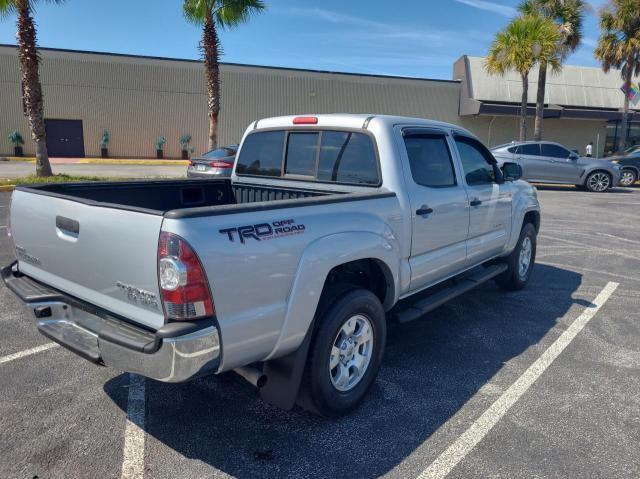 5TFJU4GN0CX012713 - 2012 TOYOTA TACOMA DOUBLE CAB PRERUNNER SILVER photo 4
