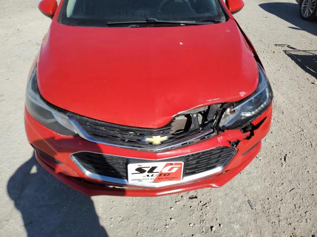 3G1BE5SM8HS528728 - 2017 CHEVROLET CRUZE LT RED photo 11