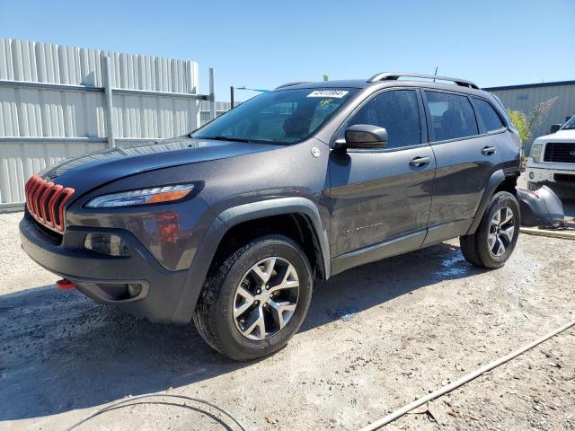1C4PJMBB7JD526024 - 2018 JEEP CHEROKEE TRAILHAWK GRAY photo 1
