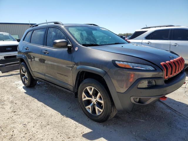 1C4PJMBB7JD526024 - 2018 JEEP CHEROKEE TRAILHAWK GRAY photo 4