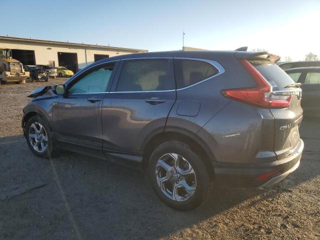 2HKRW2H58KH665445 - 2019 HONDA CR-V EX GRAY photo 2