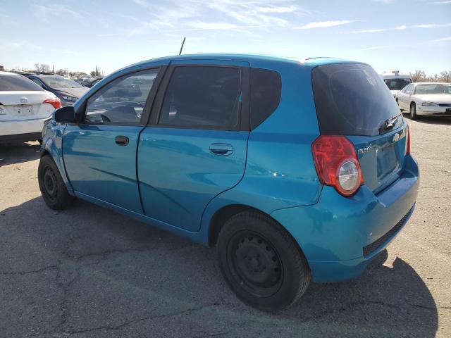 KL1TD66EX9B626686 - 2009 CHEVROLET AVEO LS 青色 照片 2