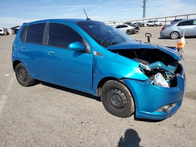 KL1TD66EX9B626686 - 2009 CHEVROLET AVEO LS 青色 照片 4