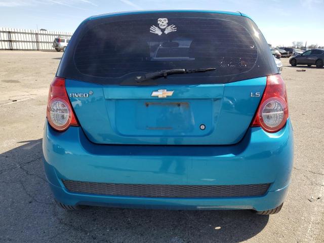 KL1TD66EX9B626686 - 2009 CHEVROLET AVEO LS 青色 照片 6