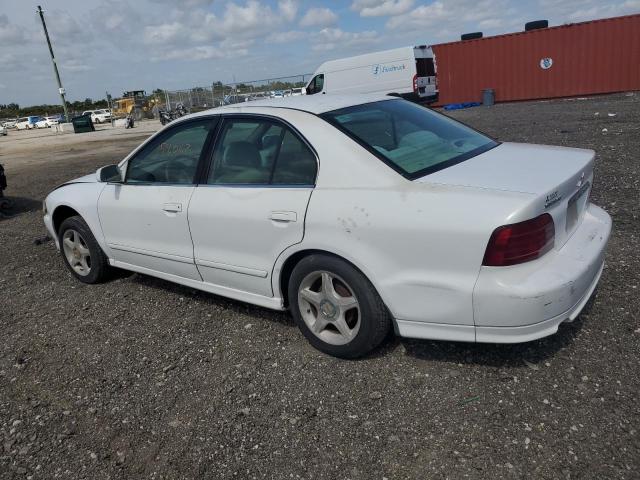 4A3AA46G8XE115646 - 1999 MITSUBISHI GALANT ES WHITE photo 2