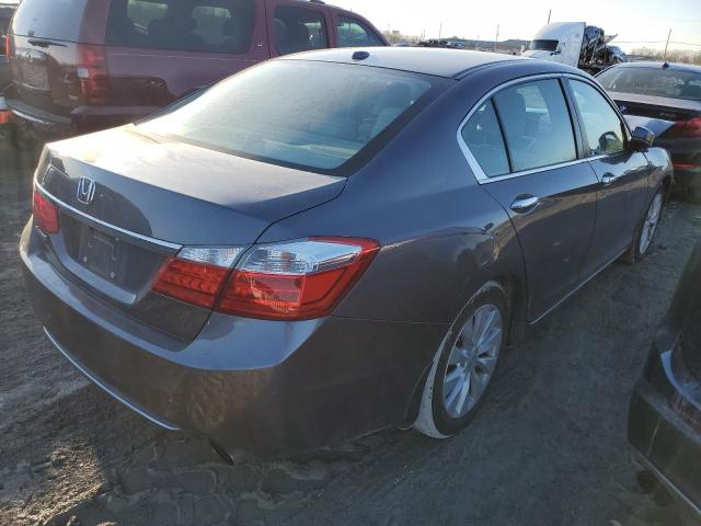 1HGCR2F86FA202678 - 2015 HONDA ACCORD EXL GRAY photo 3