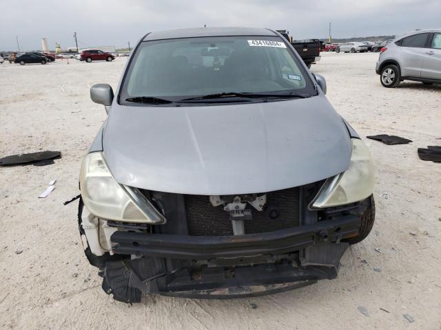 3N1BC13E59L350613 - 2009 NISSAN VERSA S SILVER photo 5