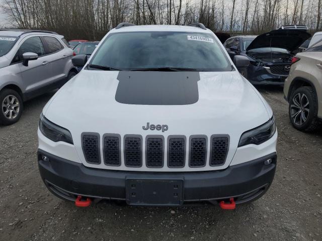 1C4PJMBX8MD233894 - 2021 JEEP CHEROKEE TRAILHAWK WHITE photo 5