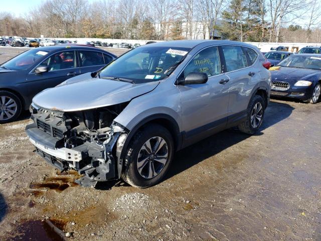 2HKRW6H37KH232902 - 2019 HONDA CR-V LX SILVER photo 1