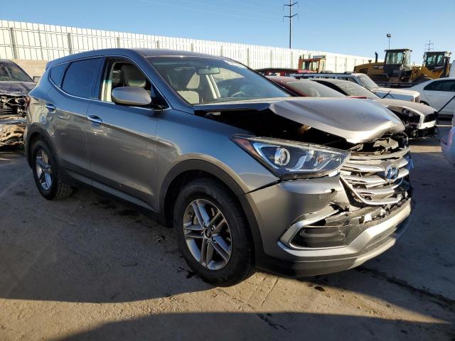 5NMZTDLB2JH106728 - 2018 HYUNDAI SANTA FE S GRAY photo 4