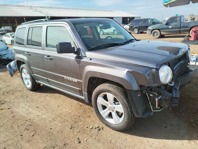 1C4NJPFAXHD150147 - 2017 JEEP PATRIOT LATITUDE GRAY photo 4