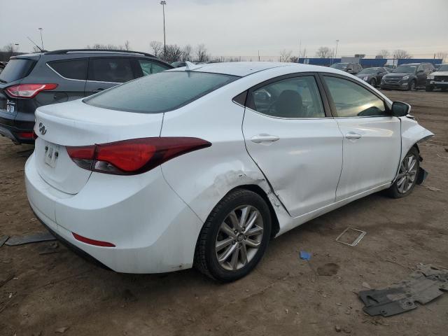 5NPDH4AE6FH584038 - 2015 HYUNDAI ELANTRA SE WHITE photo 3