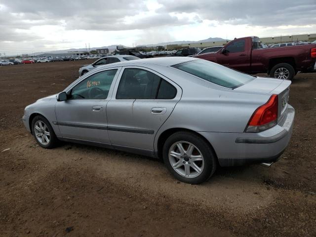 YV1RS58D022176585 - 2002 VOLVO S60 2.4T SILVER photo 2