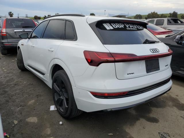 WA1LAAGE7NB020480 - 2022 AUDI E-TRON PREMIUM PLUS WHITE photo 2