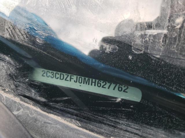 2C3CDZFJ0MH627762 - 2021 DODGE CHALLENGER R/T SCAT PACK PURPLE photo 12