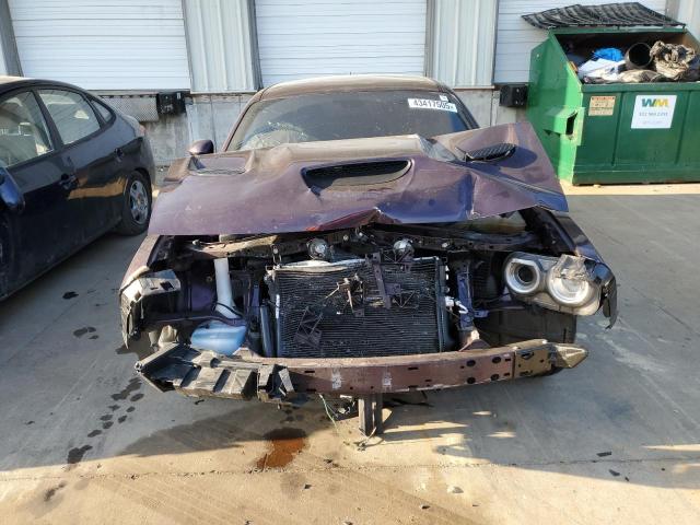 2C3CDZFJ0MH627762 - 2021 DODGE CHALLENGER R/T SCAT PACK PURPLE photo 5