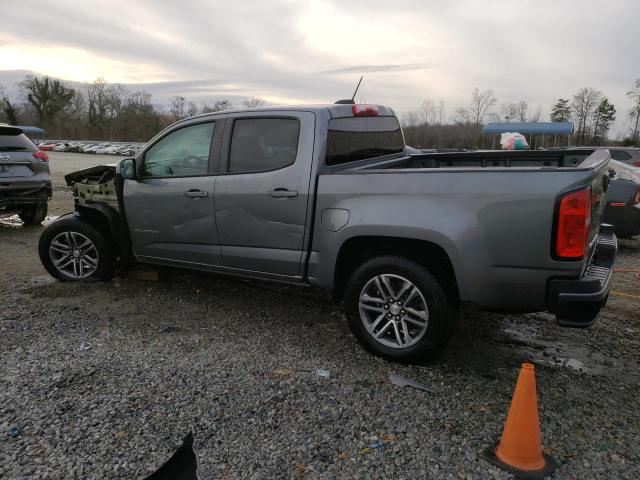 1GCGSBEA5N1268999 - 2022 CHEVROLET COLORADO GRAY photo 2