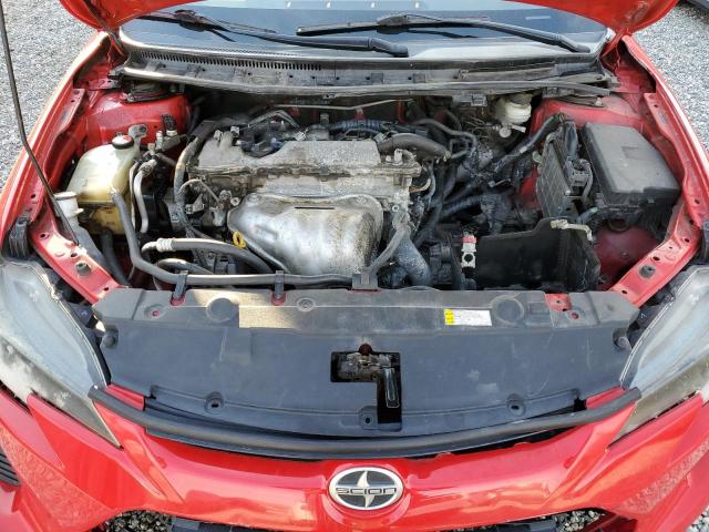 JTKJF5C76FJ013758 - 2015 TOYOTA SCION TC 红色 照片 11