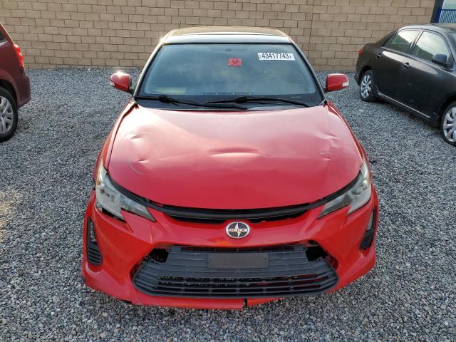 JTKJF5C76FJ013758 - 2015 TOYOTA SCION TC 红色 照片 5