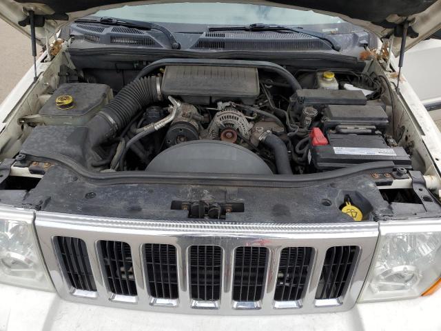 1J8HG48K37C637509 - 2007 JEEP COMMANDER WHITE photo 12