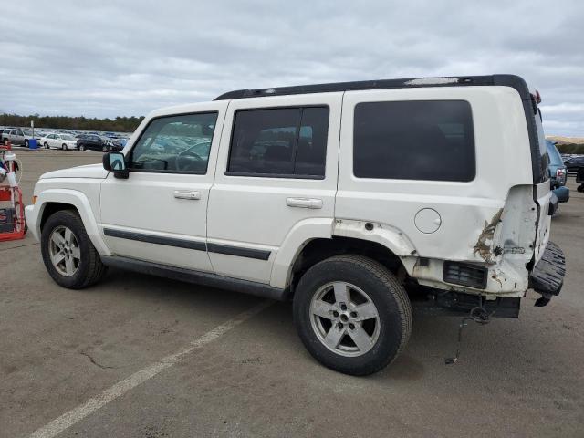 1J8HG48K37C637509 - 2007 JEEP COMMANDER WHITE photo 2