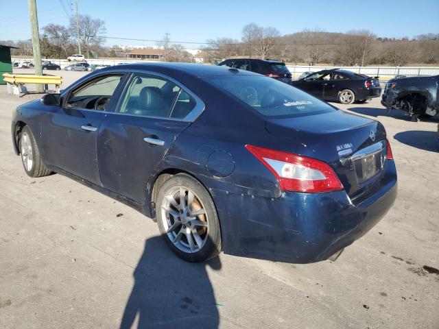 1N4AA5AP6BC848806 - 2011 NISSAN MAXIMA S BLUE photo 2