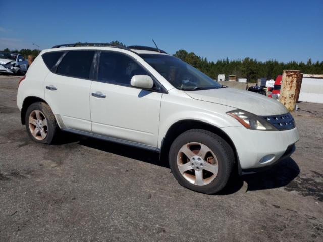 JN8AZ08T94W206496 - 2004 NISSAN MURANO SL WHITE photo 4