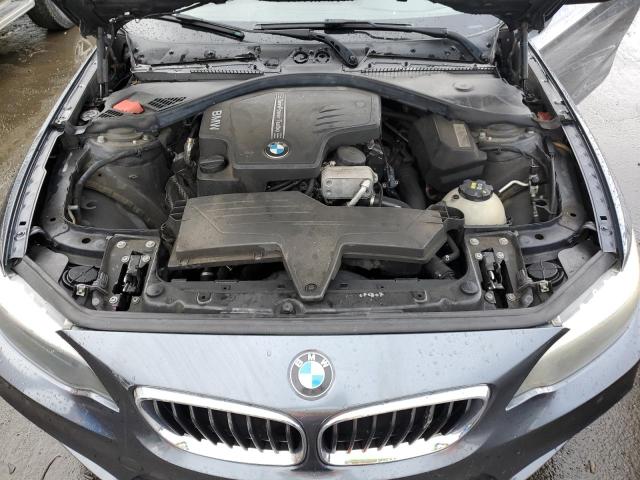 WBA1F5C5XFV256498 - 2015 BMW 228 I CHARCOAL photo 11