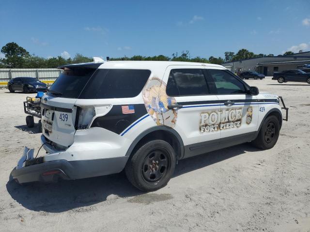 1FM5K8ARXHGD57504 - 2017 FORD EXPLORER POLICE INTERCEPTOR 白色 照片 3